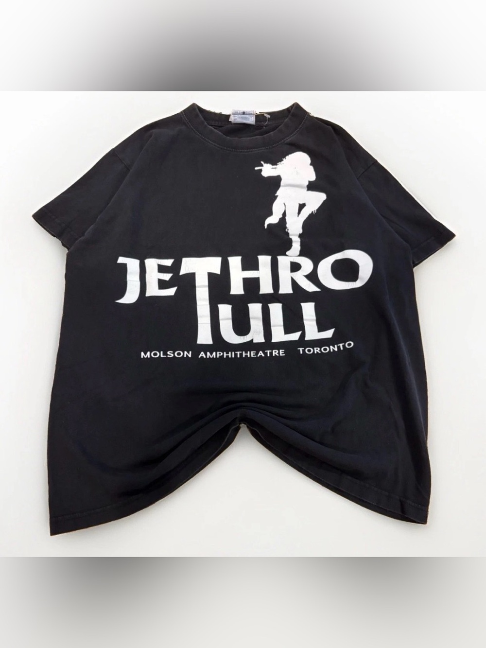 Jethro Tull 2010 Tour T-Shirt Molson Amphitheatre Toronto Size Large Rare Tee